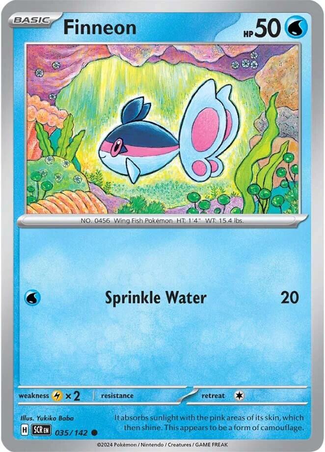 Finneon [035/142] - (Stellar Crown) Reverse Holofoil