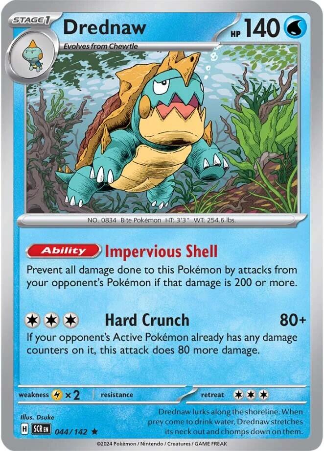 Drednaw [044/142] - (Stellar Crown) Reverse Holofoil
