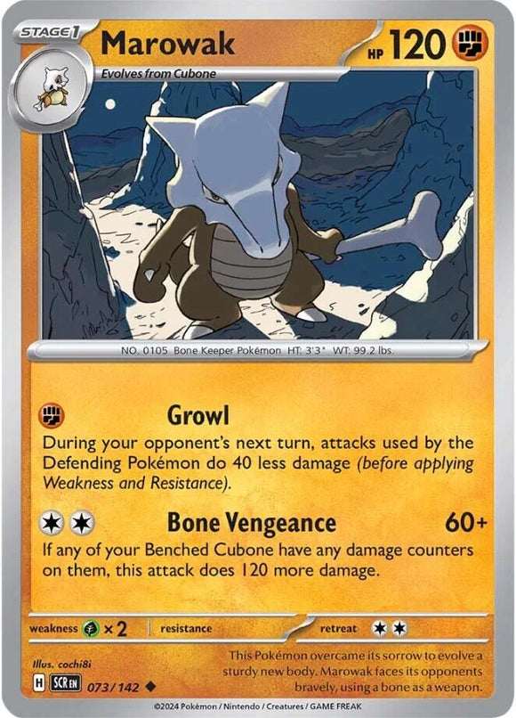 Marowak [073/142] - (Stellar Crown)