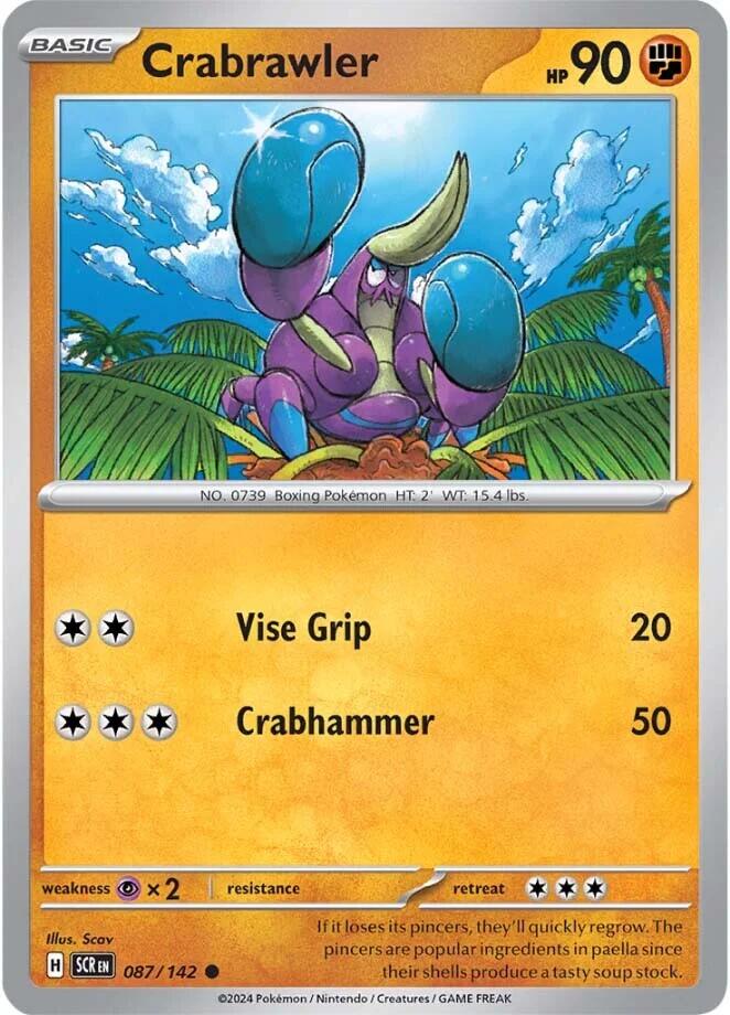 Crabrawler [087/142] - (Stellar Crown)