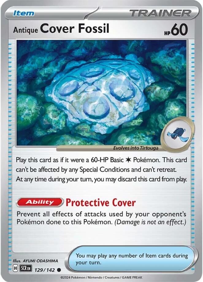 Antique Cover Fossil [129/142] - (Stellar Crown)