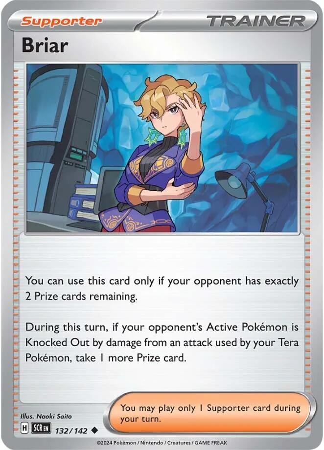 Briar [132/142] - (Stellar Crown) Reverse Holofoil