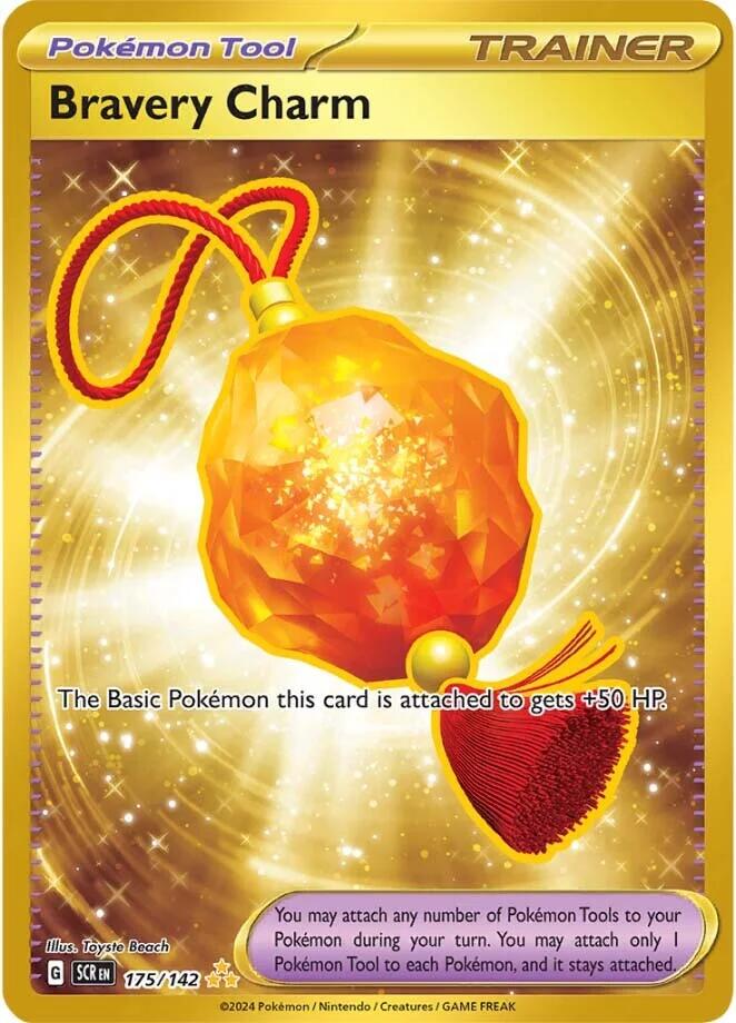 Bravery Charm [175/142] - (Stellar Crown) Holofoil