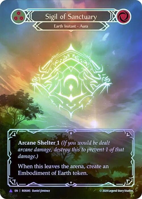 Sigil of Sanctuary (Marvel) [ROS045] [Rosetta] Cold Foil
