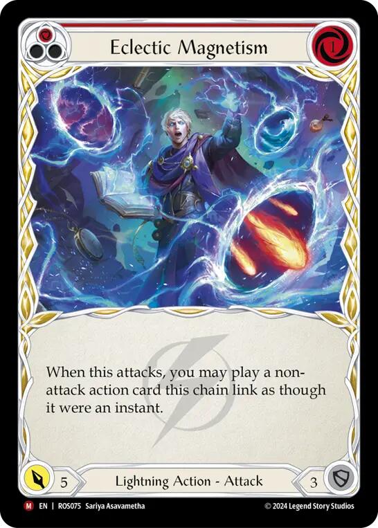 Eclectic Magnetism [ROS075] (Rosetta) Rainbow Foil