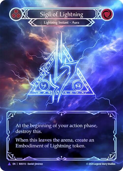 Sigil of Lightning (Marvel) [ROS113] [Rosetta] Cold Foil