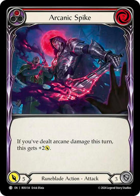 Arcanic Spike (Red) [ROS134] [Rosetta] Rainbow Foil