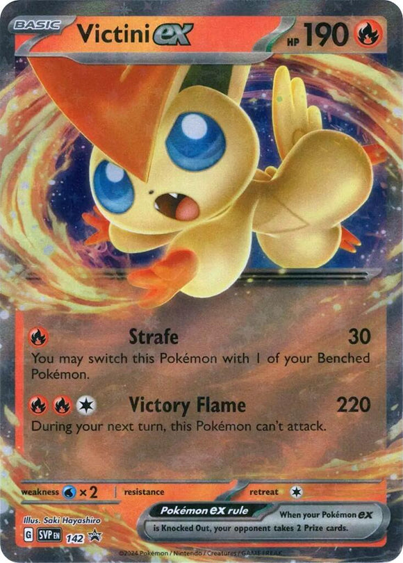 Victini ex - 142 [142] [Scarlet & Violet Promo Cards] Holofoil