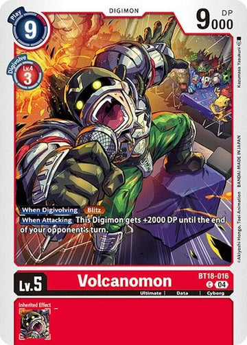 Volcanomon [BT18-016-C] [Release Special Booster 2.0] Normal