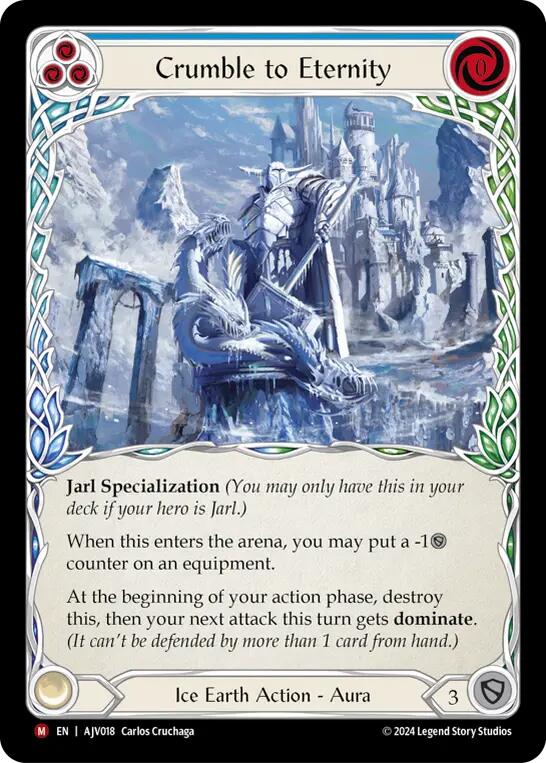 Crumble to Eternity [AJV018] [Armory Deck: Jarl Vetreidi] Rainbow Foil