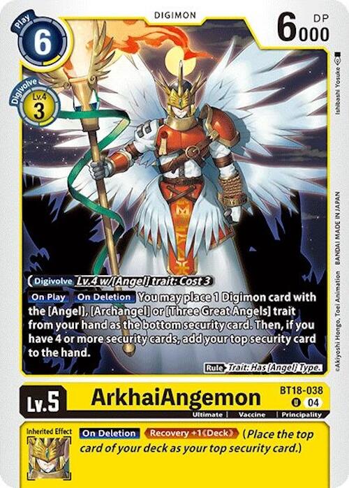 ArkhaiAngemon [BT18-038-U] [Release Special Booster 2.0] Normal