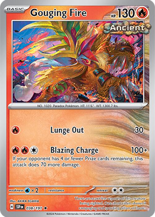 Gouging Fire [038/191] - (Surging Sparks) Reverse Holofoil