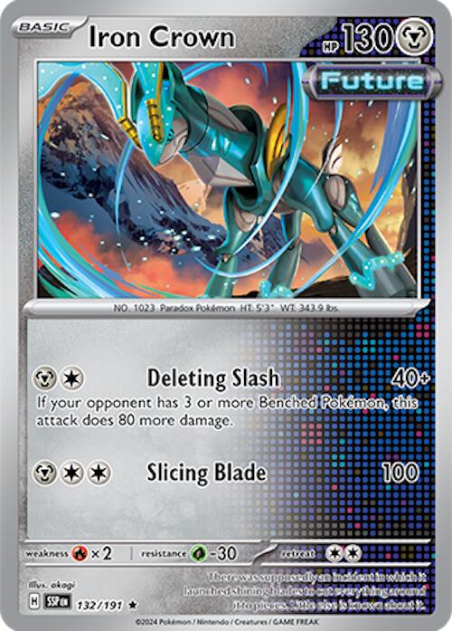 Iron Crown [132/191] - (Surging Sparks) Reverse Holofoil