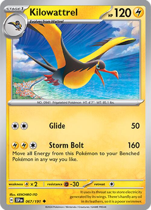Kilowattrel [067/191] - (Surging Sparks)