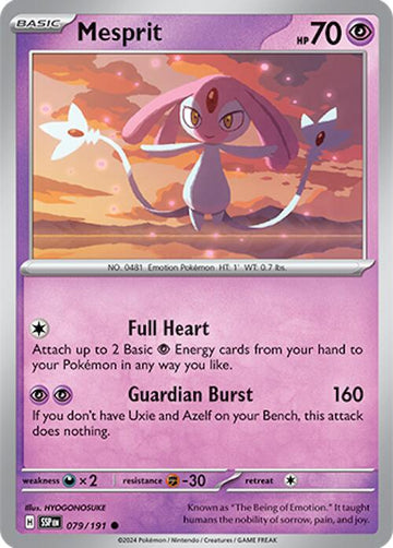 Mesprit [079/191] - (Surging Sparks) Reverse Holofoil