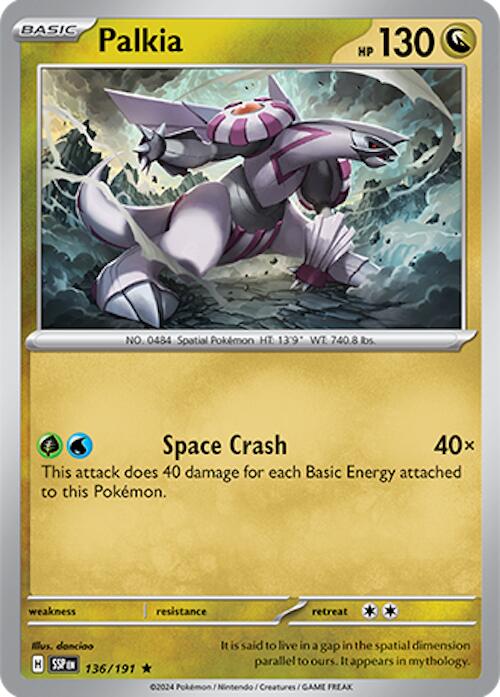 Palkia [136/191] - (Surging Sparks) Reverse Holofoil