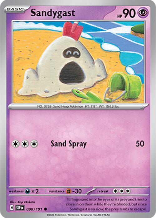 Sandygast [090/191] - (Surging Sparks) Reverse Holofoil