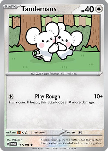 Tandemaus [157/191] - (Surging Sparks) Reverse Holofoil