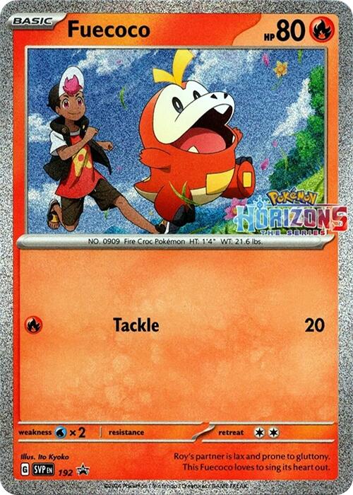 Fuecoco - 192 [192] [Scarlet & Violet Promo Cards] Holofoil