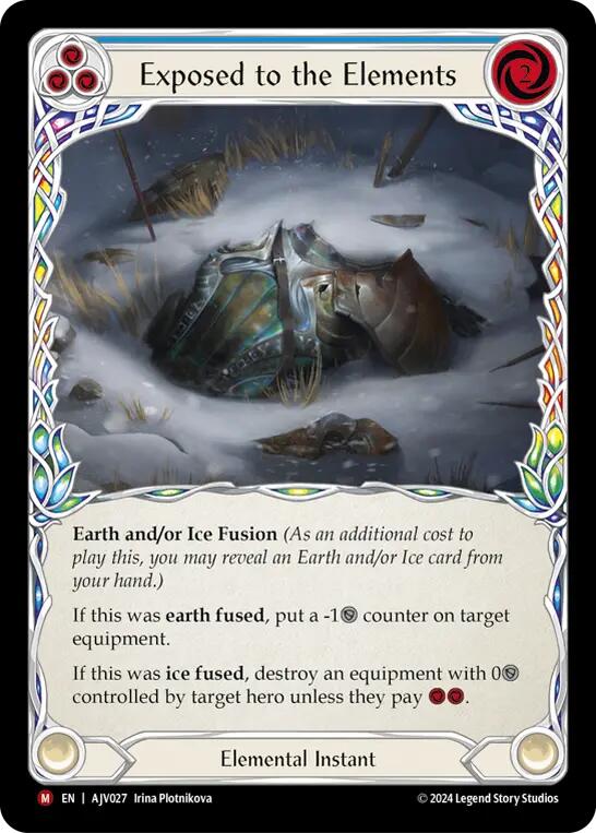Exposed to the Elements [AJV027] [Armory Deck: Jarl Vetreidi]