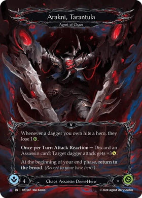 Arakni, Tarantula (Marvel) [HNT007] [The Hunted] Cold Foil