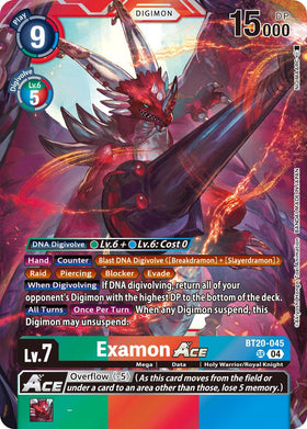 Examon ACE [BT20-045 SR] [Release Special Booster 2.5] Foil