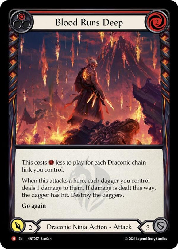 Blood Runs Deep [HNT057] [The Hunted] Rainbow Foil