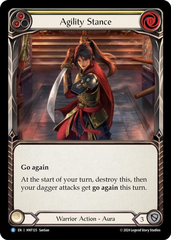 Agility Stance [HNT125] [The Hunted] Rainbow Foil