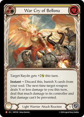 War Cry of Bellona [HNT258] [The Hunted] Rainbow Foil