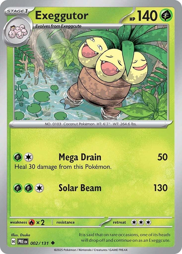 Exeggutor [002/131] - (Prismatic Evolutions)