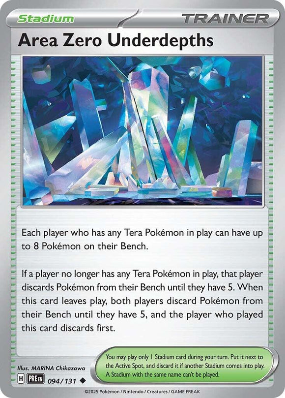 Area Zero Underdepths [094/131] - (Prismatic Evolutions) Reverse Holofoil