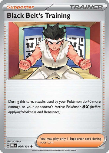 Black Belt's Training - 096/131 [096/131] [Prismatic Evolutions] Reverse Holofoil