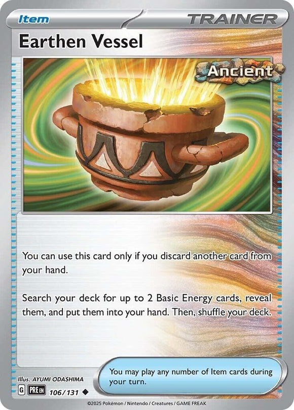 Earthen Vessel [106/131] [Prismatic Evolutions] Reverse Holofoil