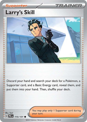 Larry's Skill - 115/131 [115/131] [Prismatic Evolutions] Reverse Holofoil