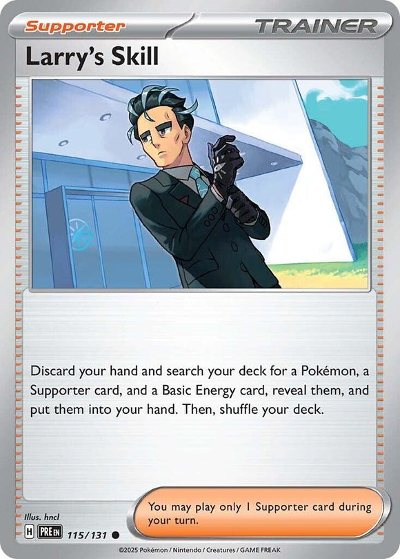 Larry's Skill - 115/131 [115/131] [Prismatic Evolutions] Reverse Holofoil