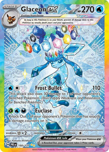 Glaceon ex [150/131] - (Prismatic Evolutions) Holofoil