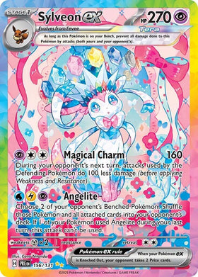 Sylveon ex [156/131] - (Prismatic Evolutions) Holofoil
