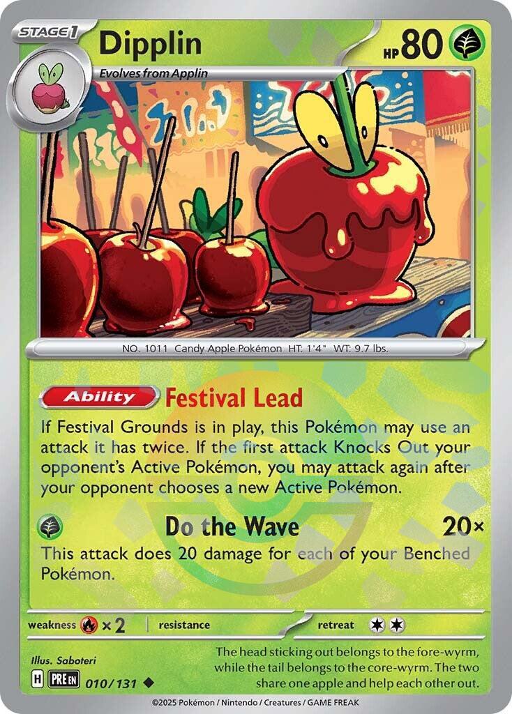 Dipplin (Poke Ball Pattern) [010/131] - (Prismatic Evolutions) Holofoil