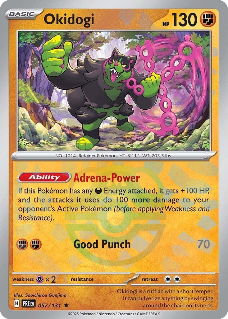 Okidogi (Master Ball Pattern) [057/131] - (Prismatic Evolutions) Holofoil