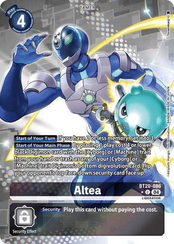 Altea (Alternate Art) [BT20-086 U] [Release Special Booster 2.5] Foil