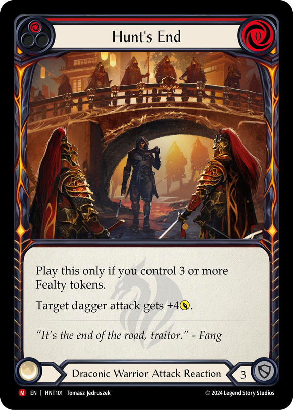 Hunt's End [HNT101] [The Hunted] Rainbow Foil