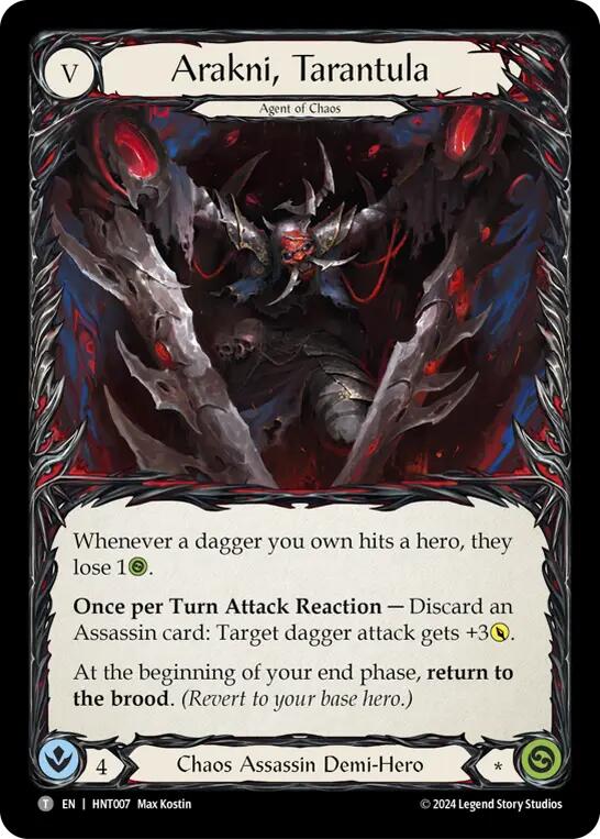 Arakni, Tarantula // Arakni, Trap-Door [HNT007//HNT008] [The Hunted]