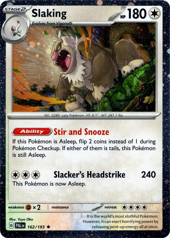 Slaking (Cosmos Holo) [162/193] [Miscellaneous Cards & Products] Holofoil
