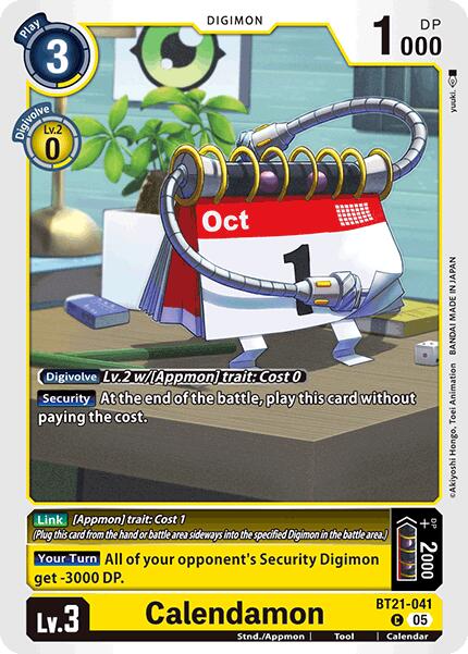 Calendamon [BT21-041 C] [World Convergence]