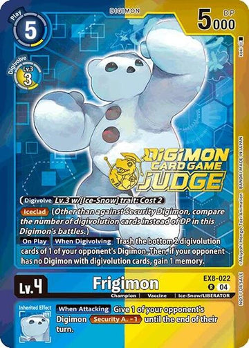 Frigimon (Judge Pack 2025 Wave 1) [EX8-022 R] [Chain of Liberation] Foil