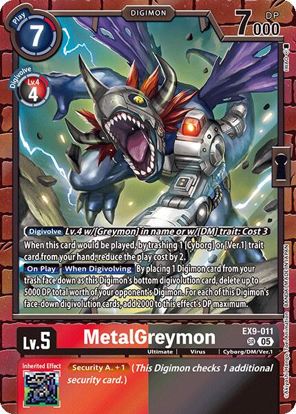 MetalGreymon [EX9-011 SR] [Versus Monsters] Foil
