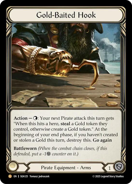 Gold-Baited Hook [SEA125] [High Seas] Rainbow Foil
