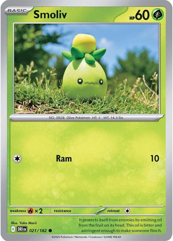 Smoliv [021/182] [Destined Rivals] Reverse Holofoil