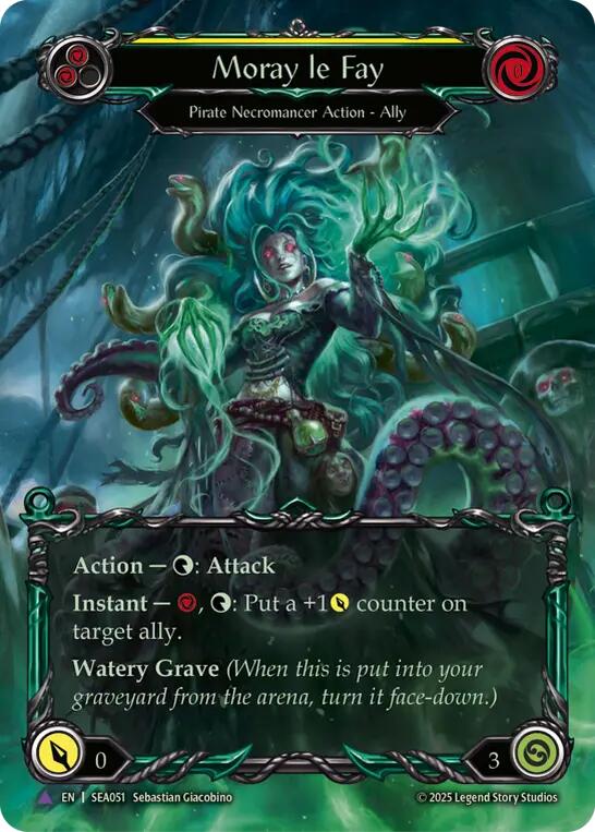 Moray le Fay (Marvel) [SEA051] [High Seas] Cold Foil