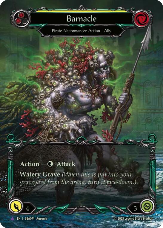 Barnacle (Marvel) [SEA074] [High Seas] Cold Foil